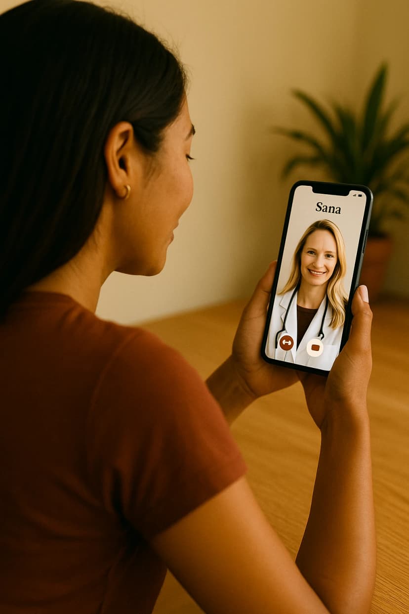 Videollamada con médico